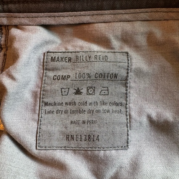 38/34 Billy Reid Ashland 5 pocket - Picture 5 of 6